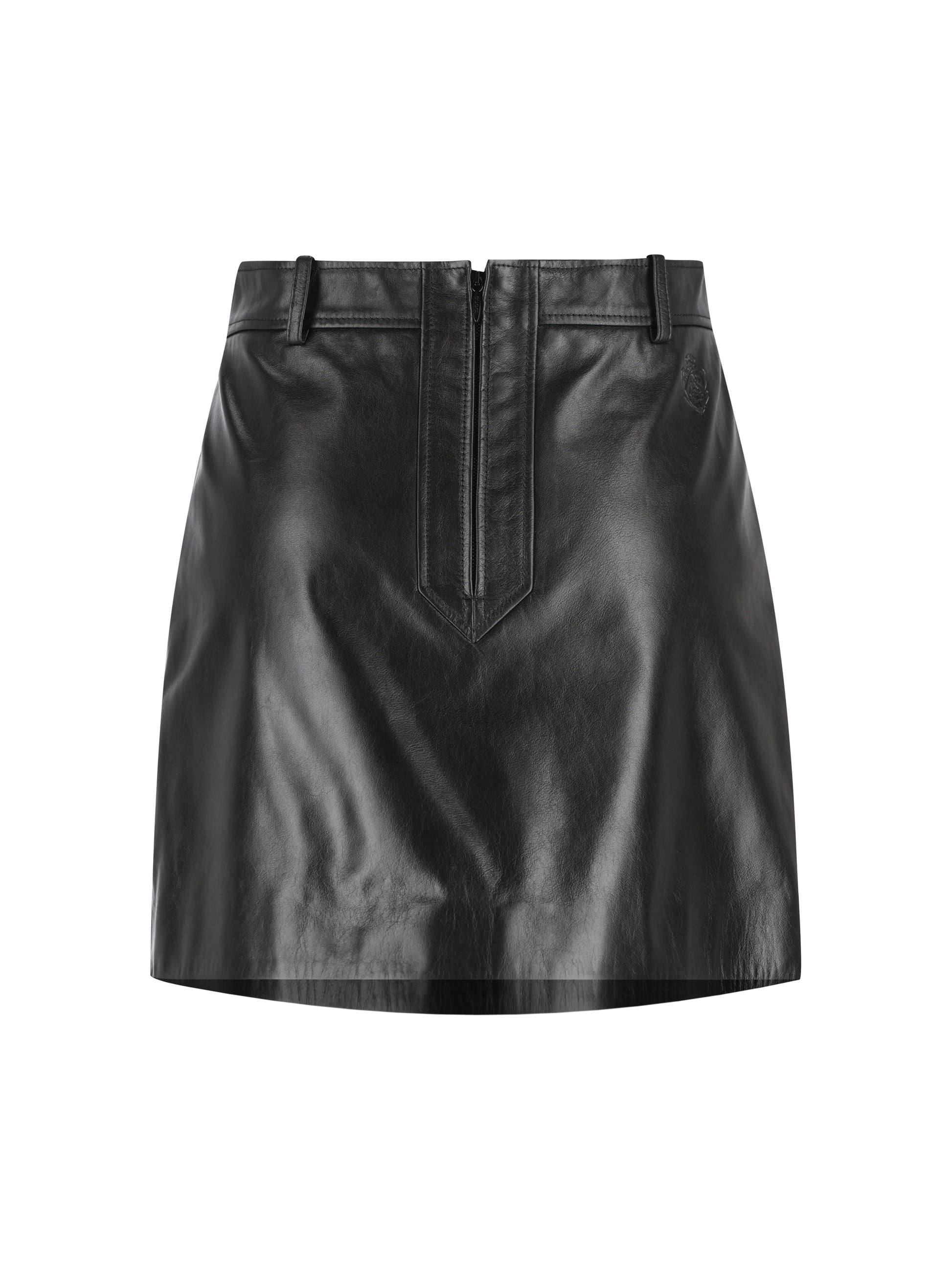 Minigonna realizzata in pelle. 860694 XNA6E1000 GUCCI 