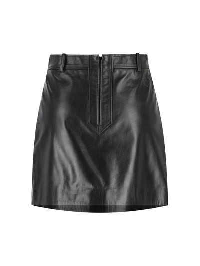 Minigonna realizzata in pelle. 860694 XNA6E1000 GUCCI 