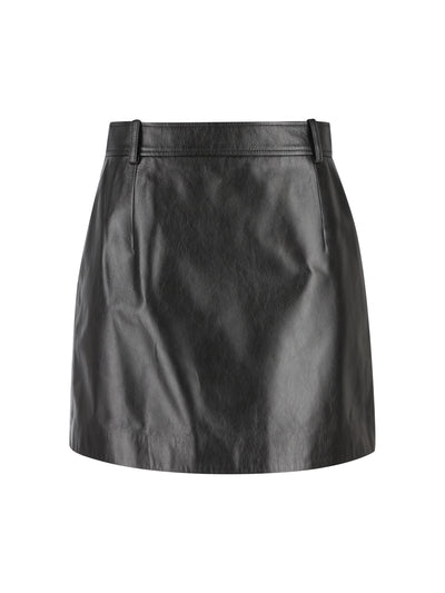 Minigonna realizzata in pelle. 860694 XNA6E1000 GUCCI 