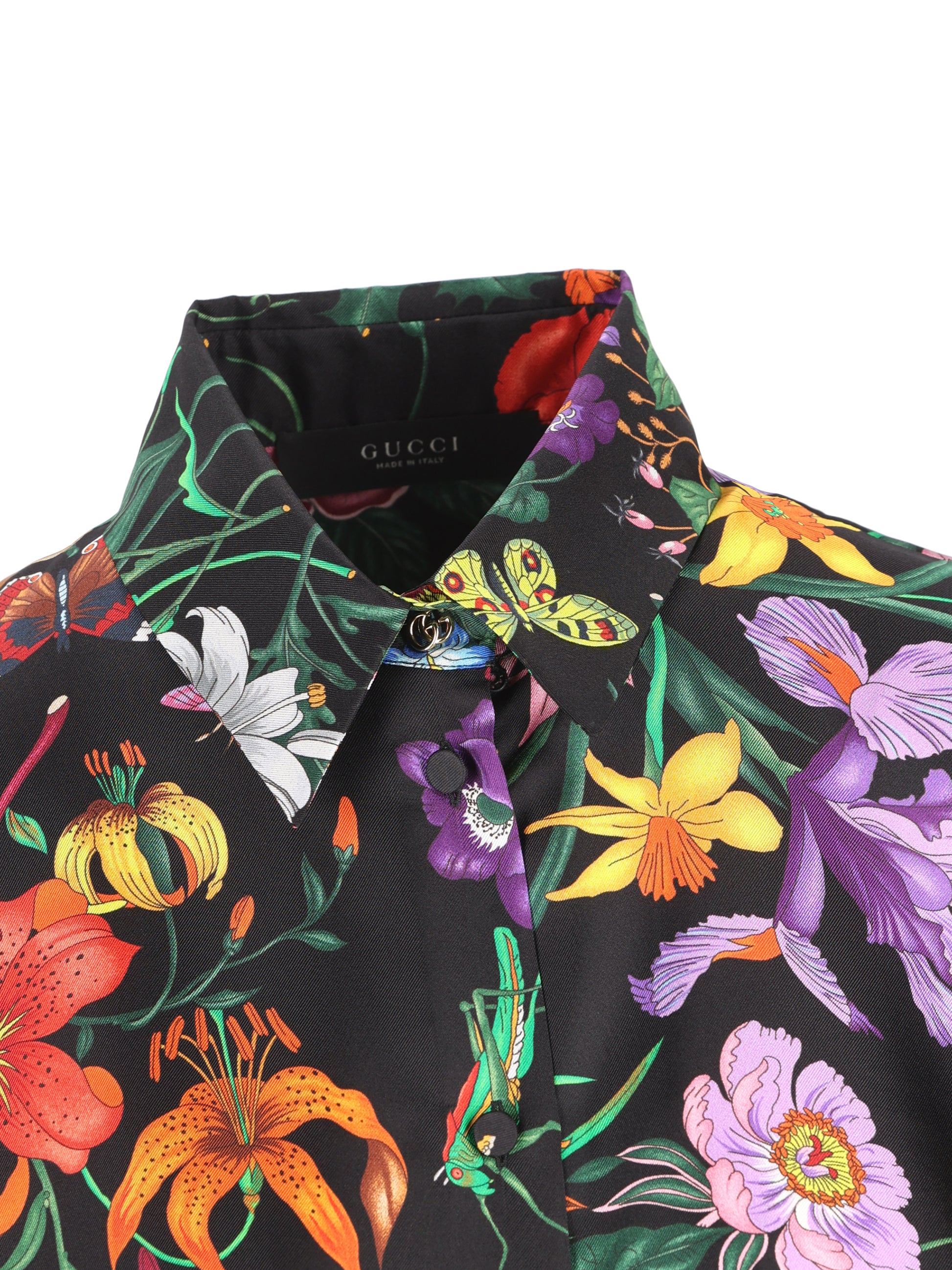 Camicia realizzata in seta. 864570 ZAUU81066 GUCCI 