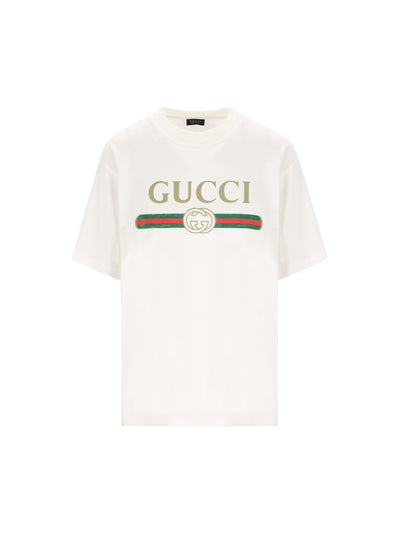T-Shirt realizzata in cotone e seta. 865015 XJHUF9280 GUCCI 