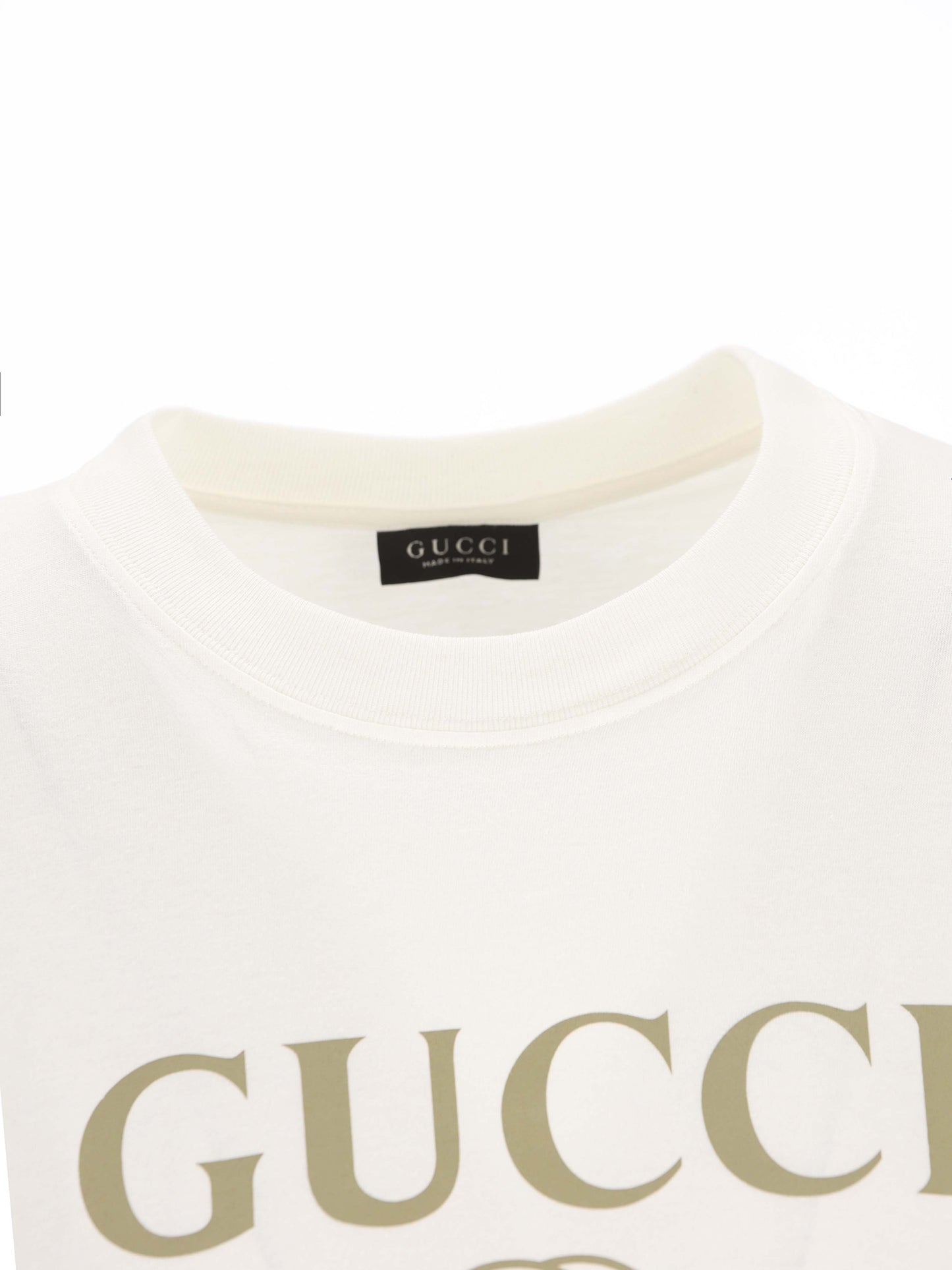 T-Shirt realizzata in cotone e seta. 865015 XJHUF9280 GUCCI 