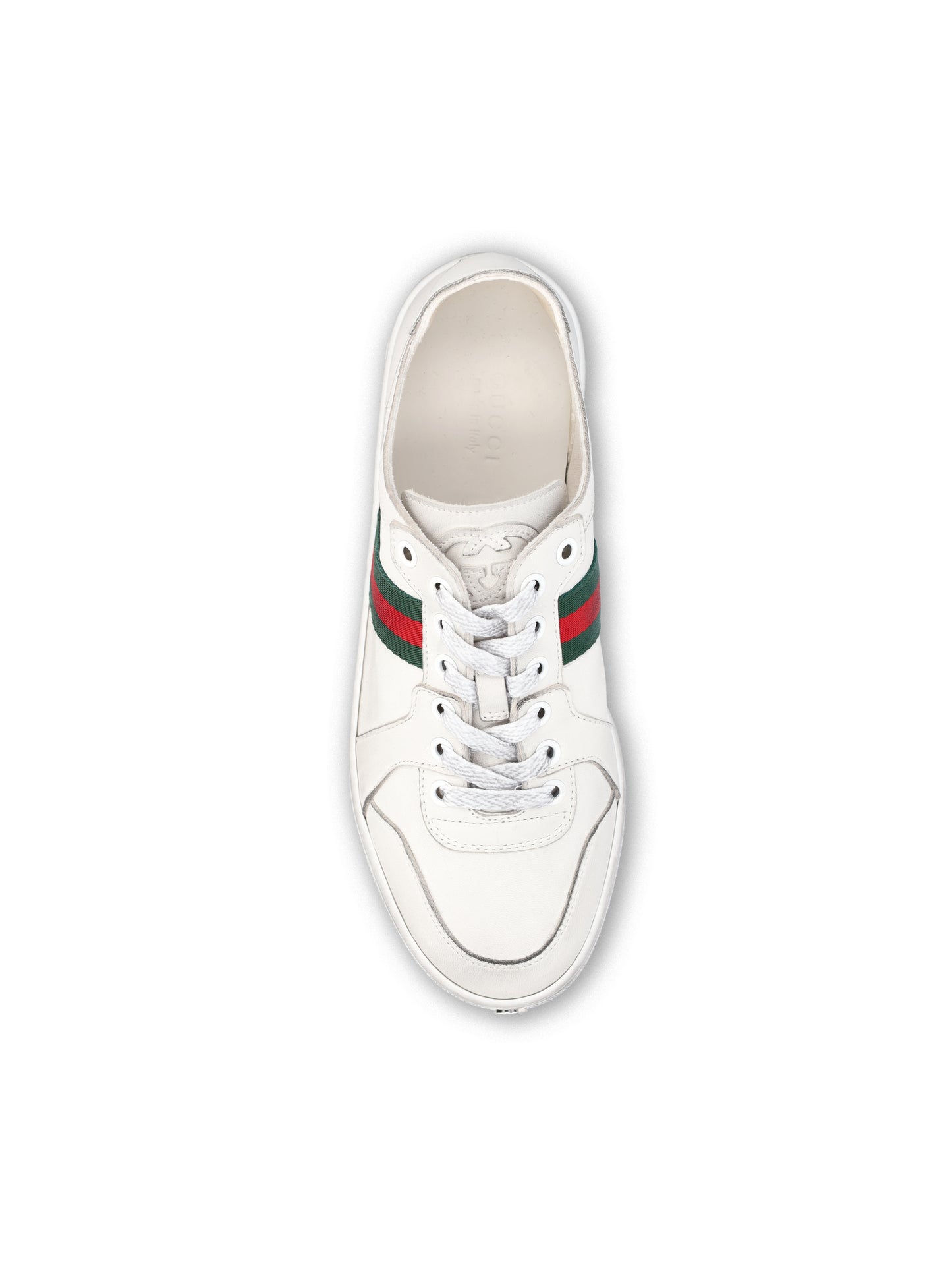 Sneakers realizzate in pelle. 865056 AAGFF9099 GUCCI 