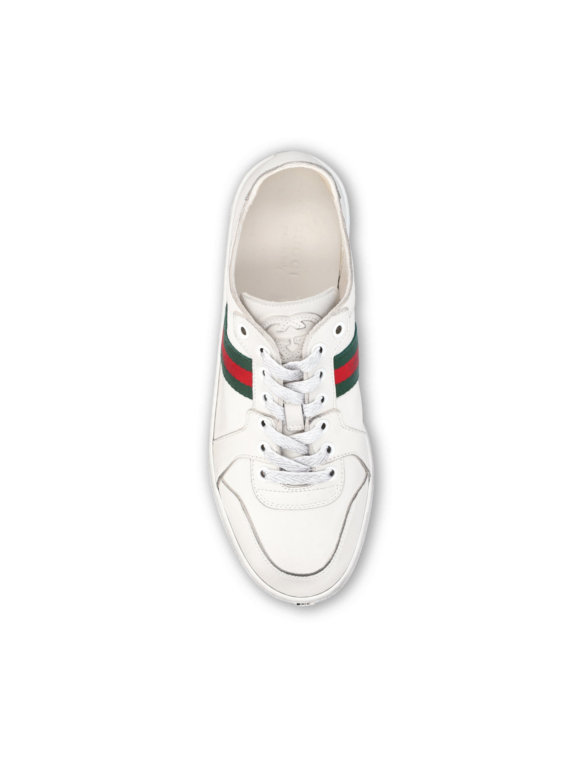 Sneakers realizzate in pelle. 865056 AAGFF9099 GUCCI 