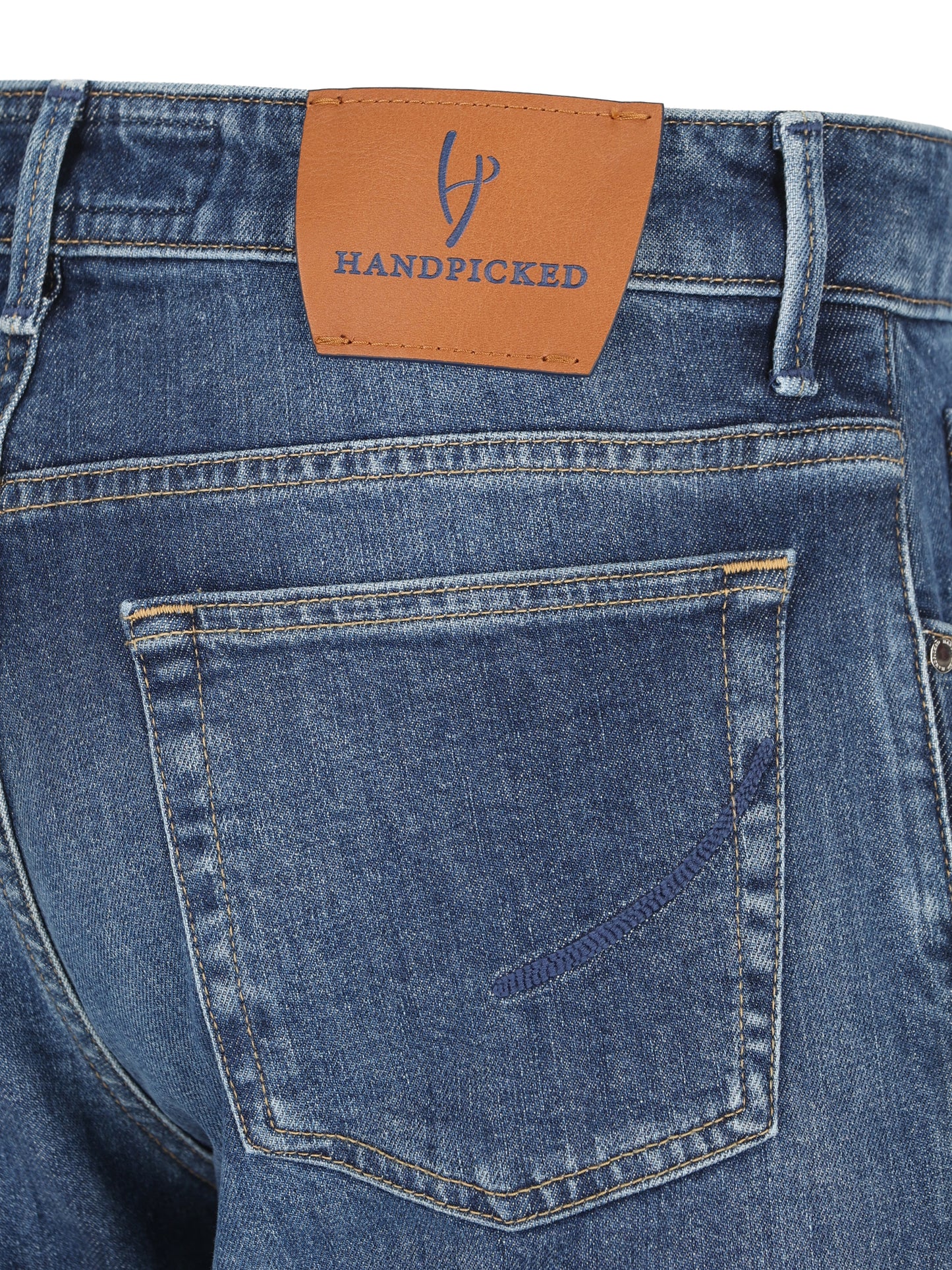 Pantaloni realizzati in cotone. RAVELLO_03356_W2  HANDPICKED 