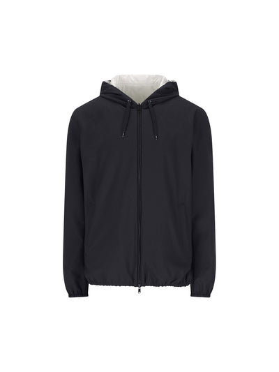 Giacca reversibile realizzata in poliestere e lana. GI000591U 12808Z9294 HERNO 