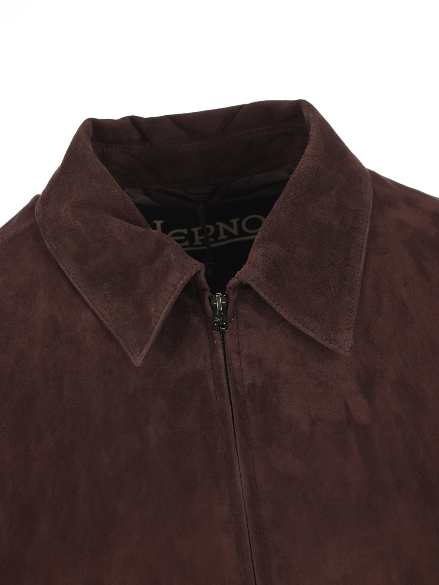 Giacca realizzata in pelle scamosciata. PL000135U 181368800 HERNO 