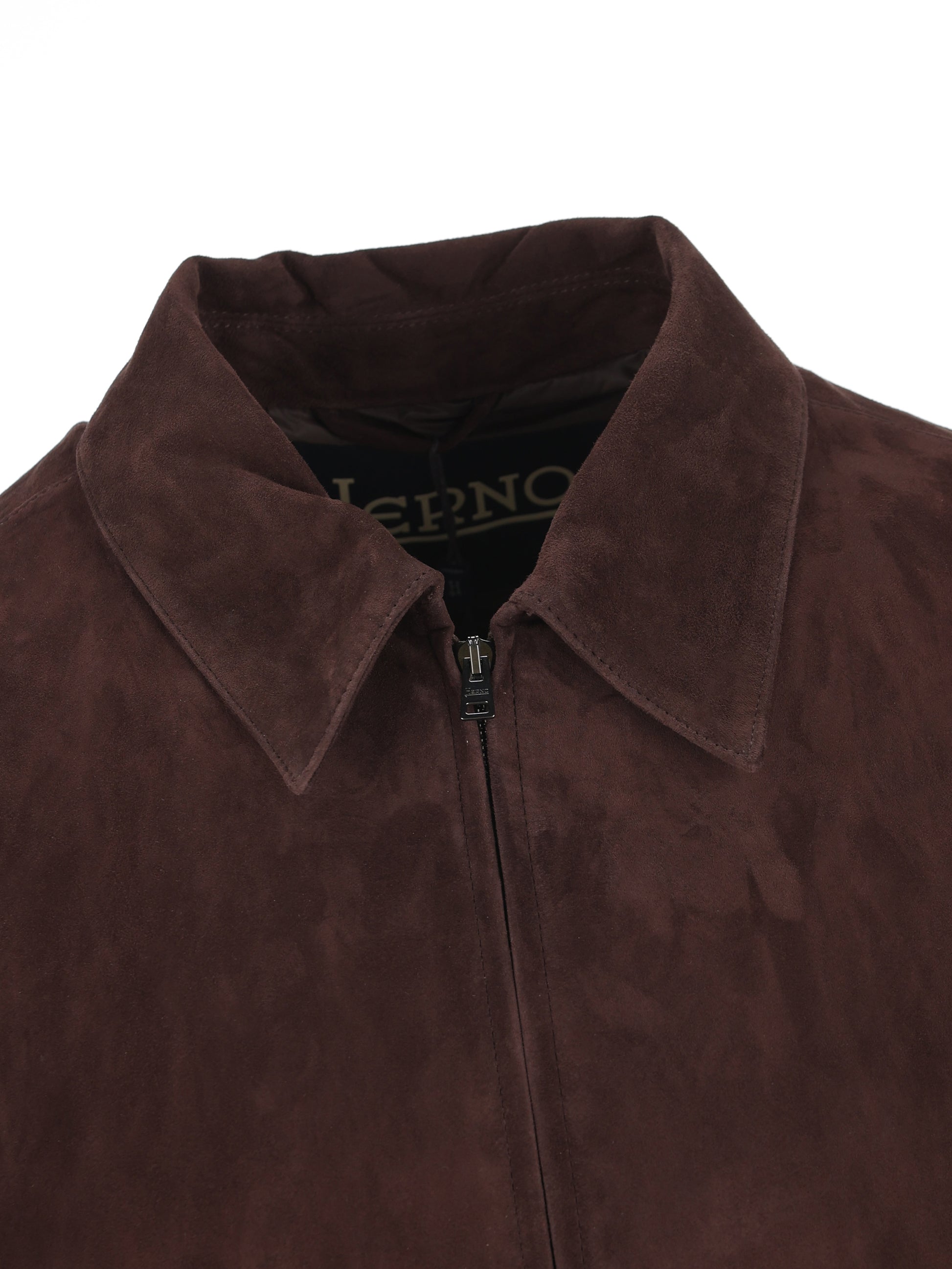 Giacca realizzata in pelle scamosciata. PL000135U 181368800 HERNO 