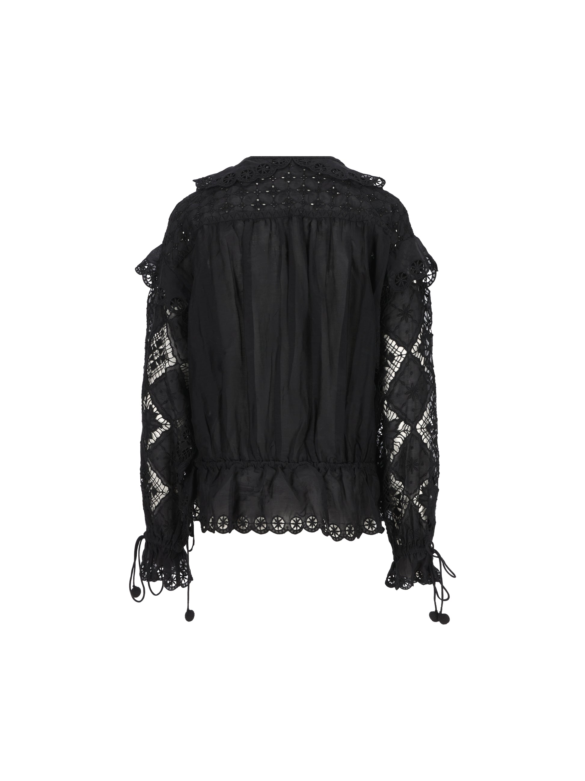 Camicia realizzata in camicia e seta. 26EHT0886FA-D2J17I 01BK ISABEL MARANT 
