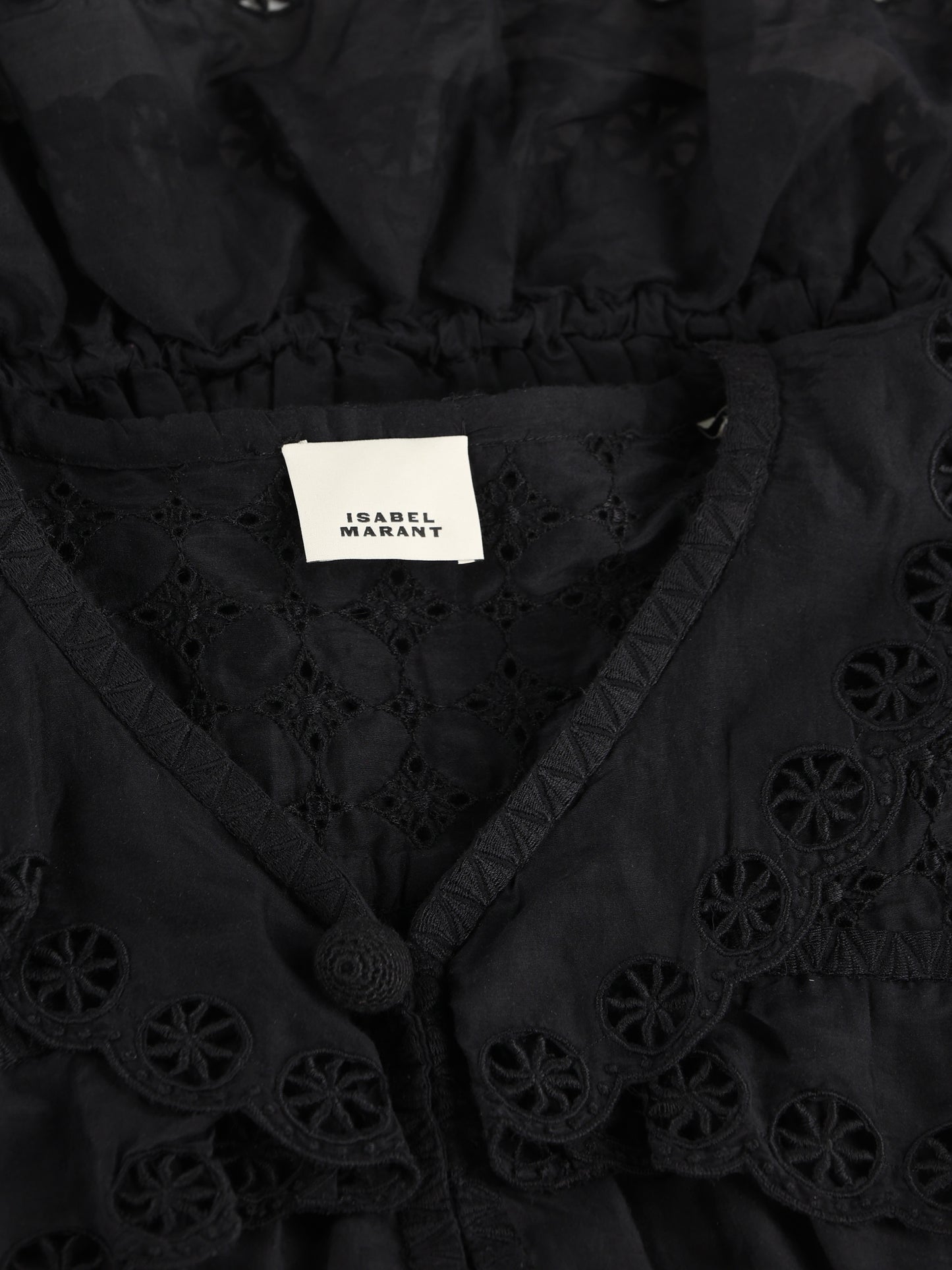 Camicia realizzata in camicia e seta. 26EHT0886FA-D2J17I 01BK ISABEL MARANT 