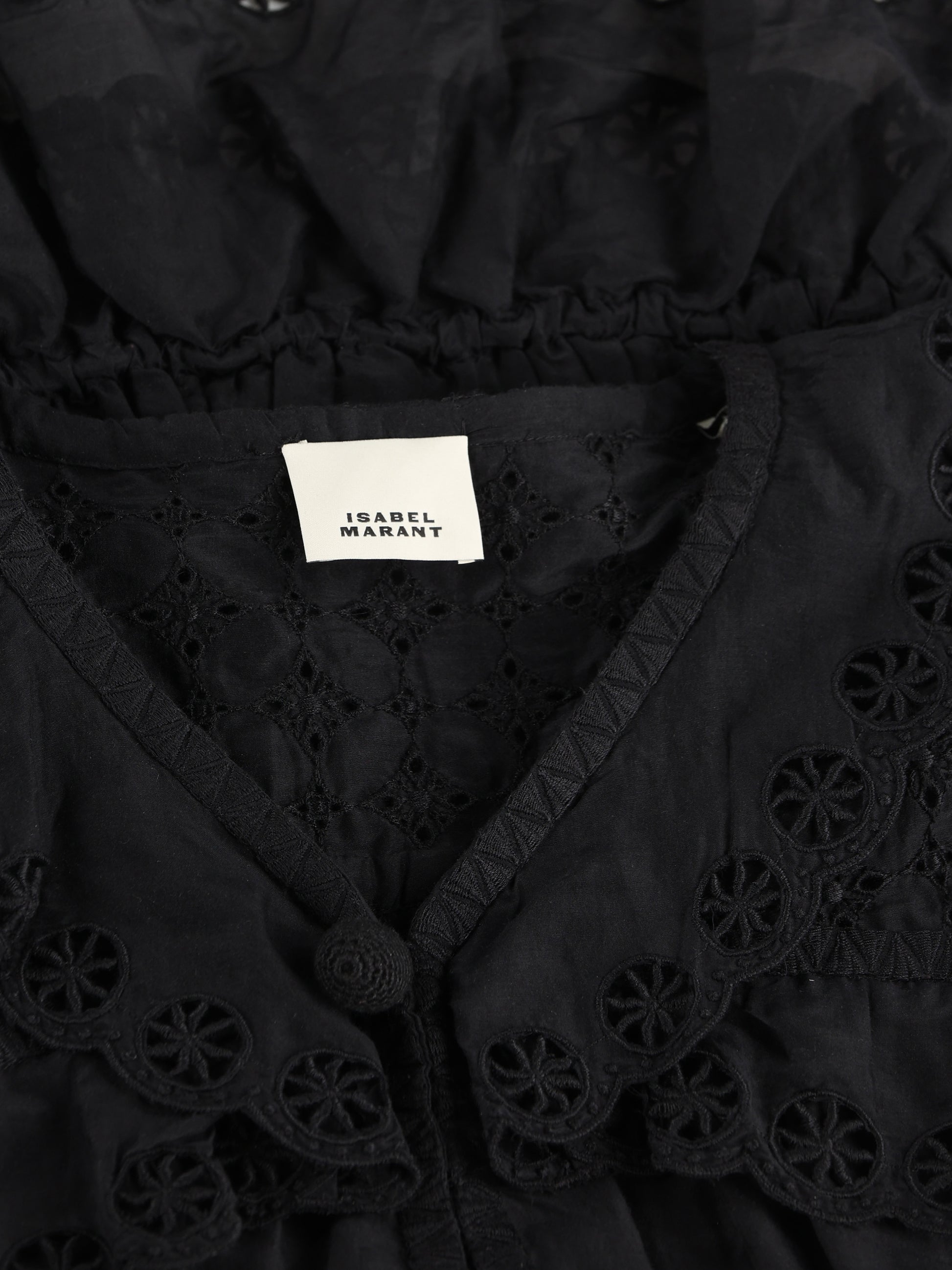 Camicia realizzata in camicia e seta. 26EHT0886FA-D2J17I 01BK ISABEL MARANT 