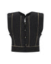 Gilet realizzato in cotone. 26PGI0078FA-D1J03E 01BK ISABEL MARANT 