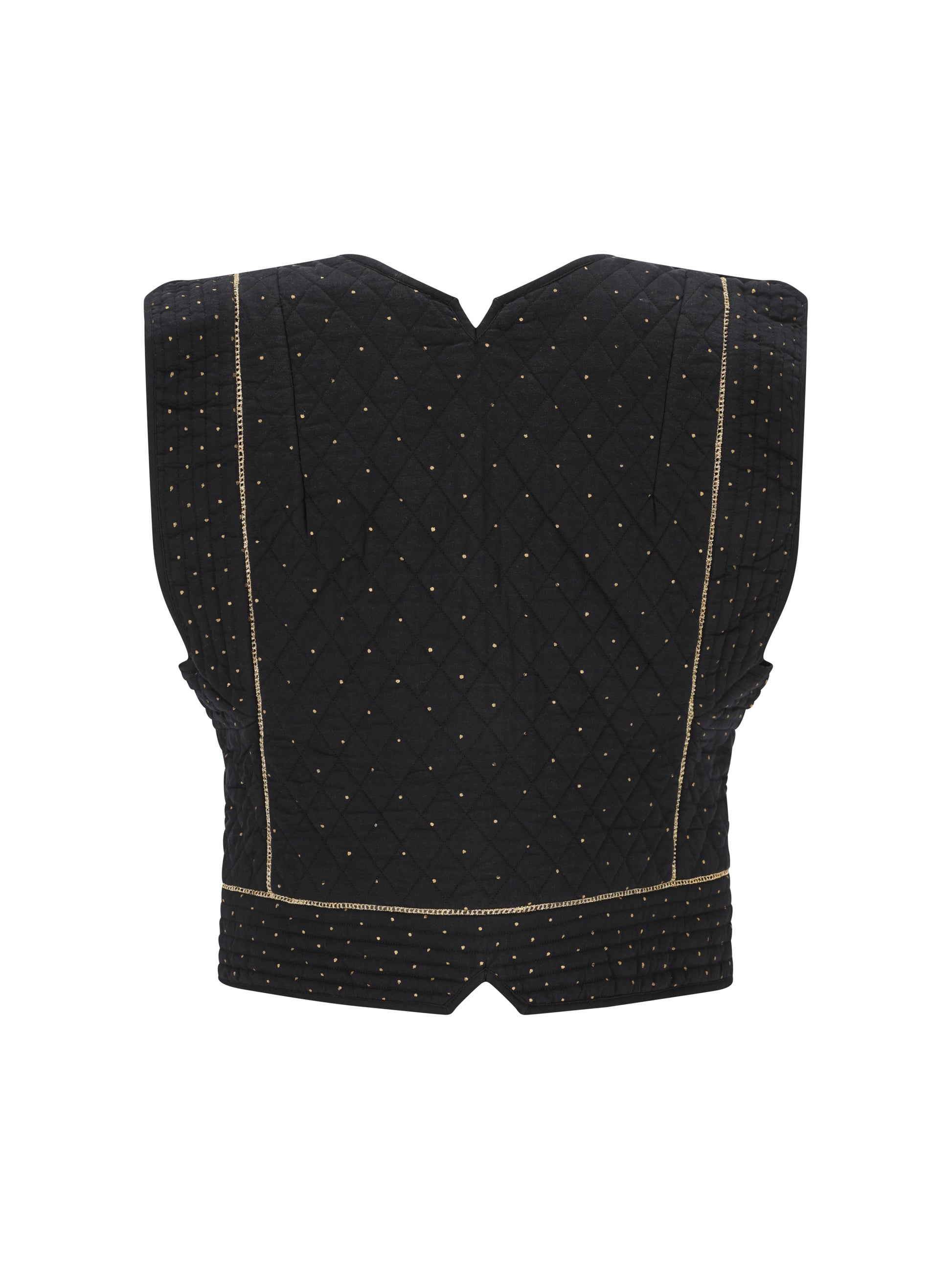 Gilet realizzato in cotone. 26PGI0078FA-D1J03E 01BK ISABEL MARANT 