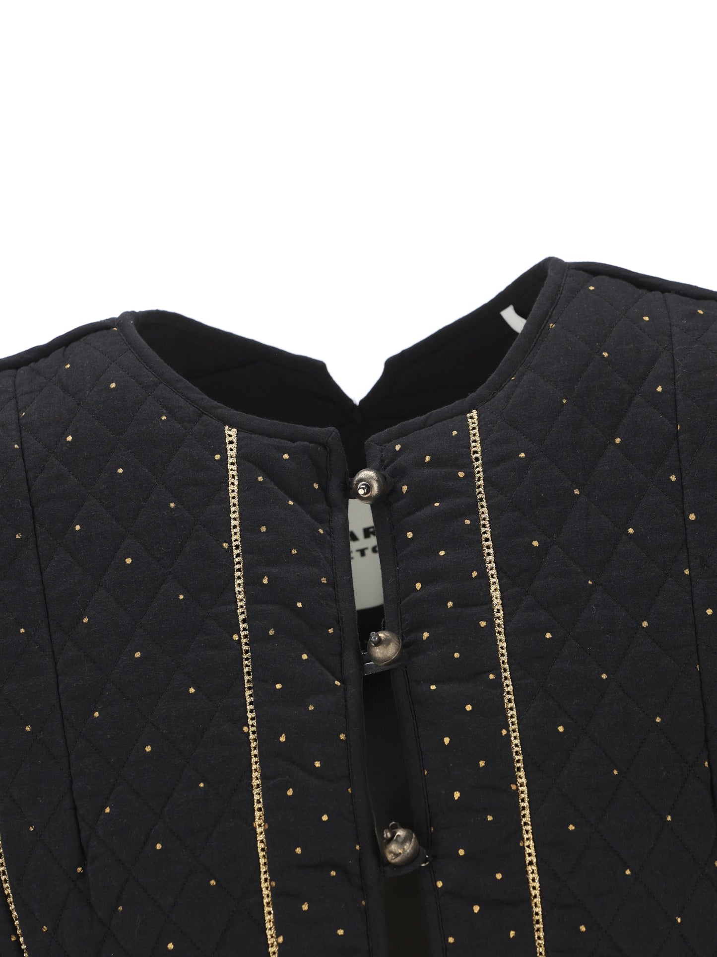 Gilet realizzato in cotone. 26PGI0078FA-D1J03E 01BK ISABEL MARANT 