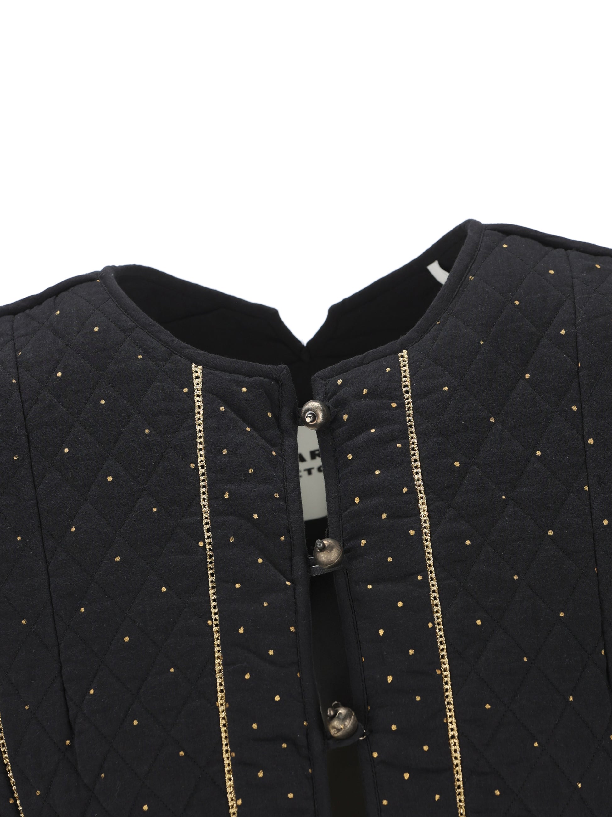 Gilet realizzato in cotone. 26PGI0078FA-D1J03E 01BK ISABEL MARANT 