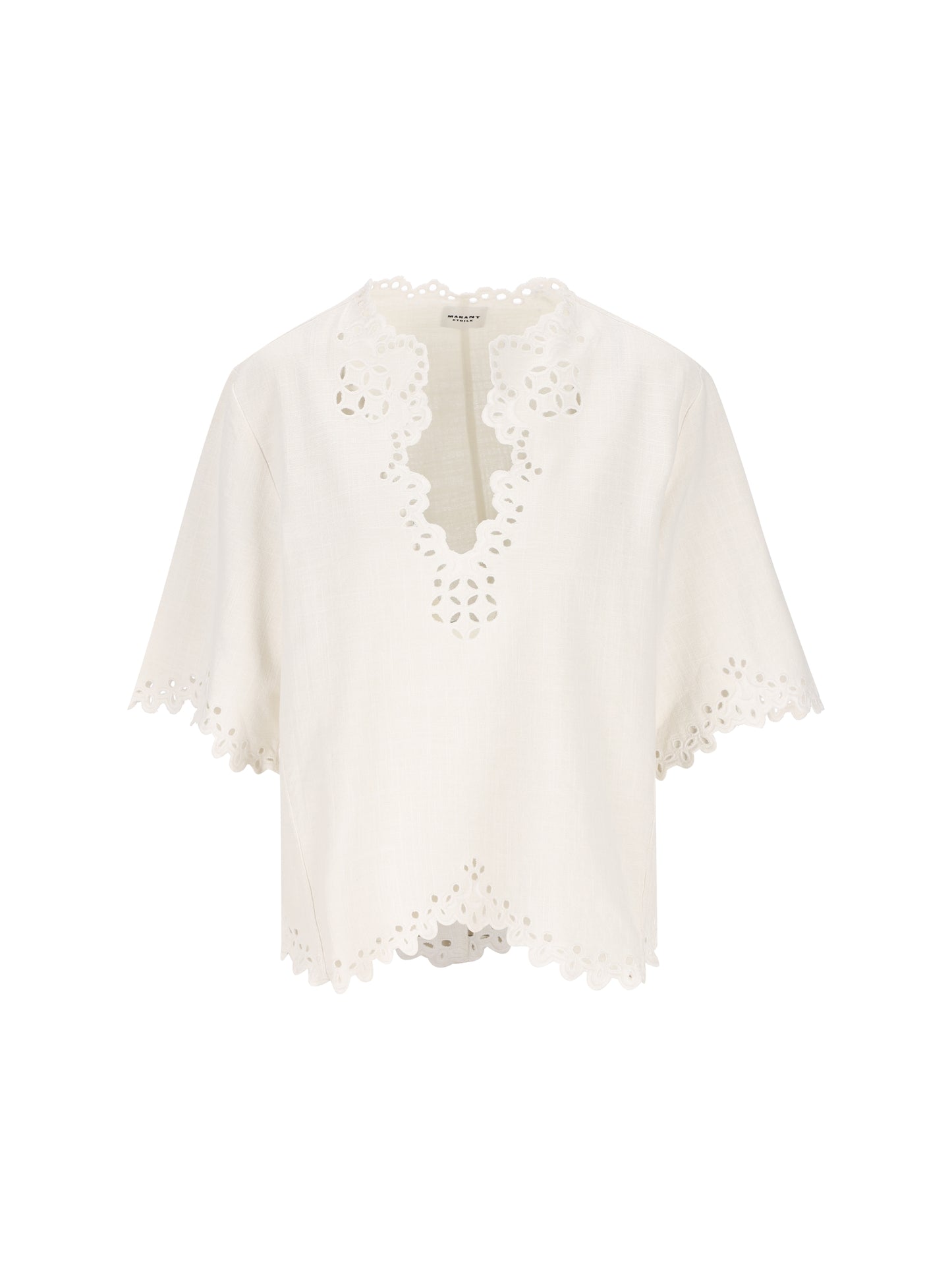Top realizzato in cotone. 26PHT0586FB-D1J04E 20WH ISABEL MARANT 