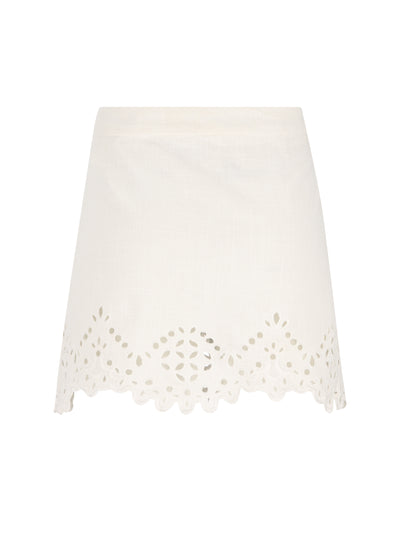 Gonna realizzata in cotone. 26PJU0466FA-D1J04E 20WH ISABEL MARANT 