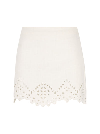 Gonna realizzata in cotone. 26PJU0466FA-D1J04E 20WH ISABEL MARANT 