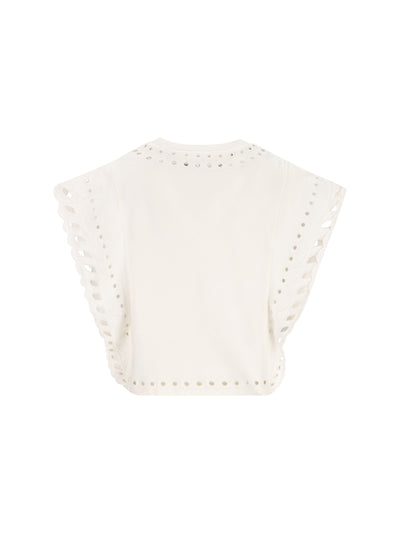 T-Shirt realizzata in cotone. 26PTS0298FA-D1N08E 23EC ISABEL MARANT 