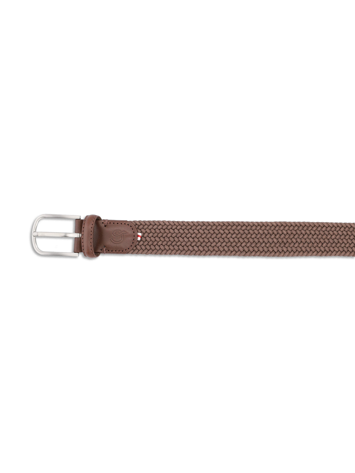 Cintura realizzata in pelle conciata al vegetale. LBFLOBRO B10-100580 LA BOUCLE 