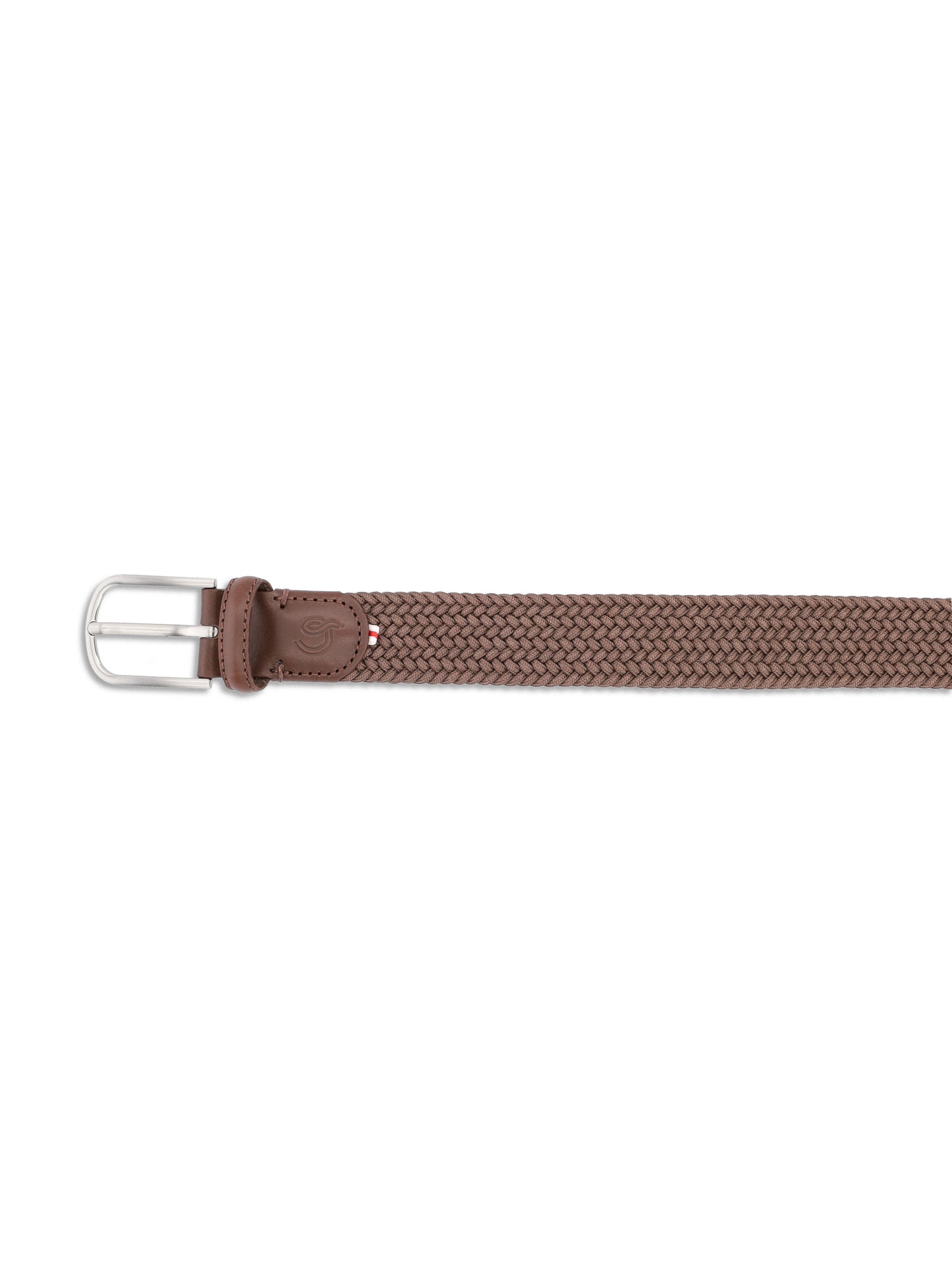 Cintura realizzata in pelle conciata al vegetale. LBFLOBRO B10-100580 LA BOUCLE 
