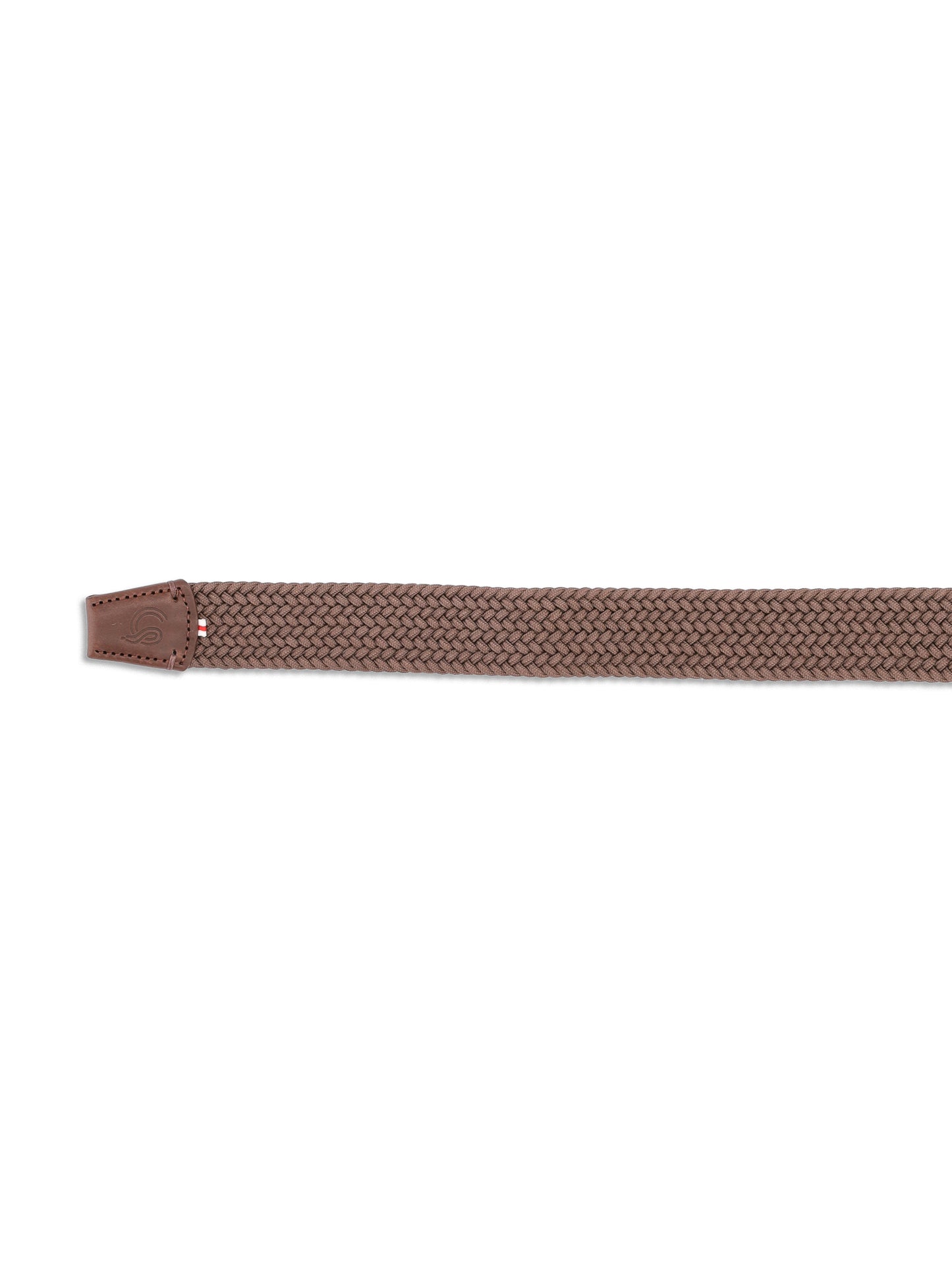 Cintura realizzata in pelle conciata al vegetale. LBFLOBRO B10-100580 LA BOUCLE 