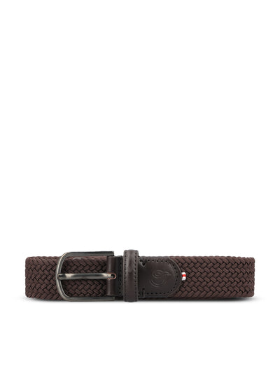 Cintura realizzata in pelle conciata al vegetale. LBMAYBRO B10-100590 LA BOUCLE 