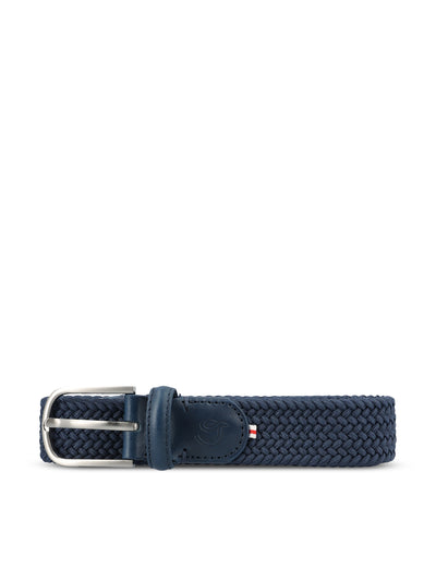 Cintura realizzata in pelle conciata al vegetale. LBMIABLU B10-100170 LA BOUCLE 