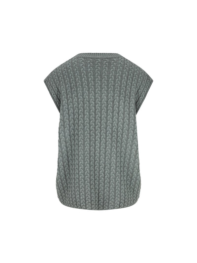Gilet realizzato in lana. S359Y14KJI 4160 LOEWE 