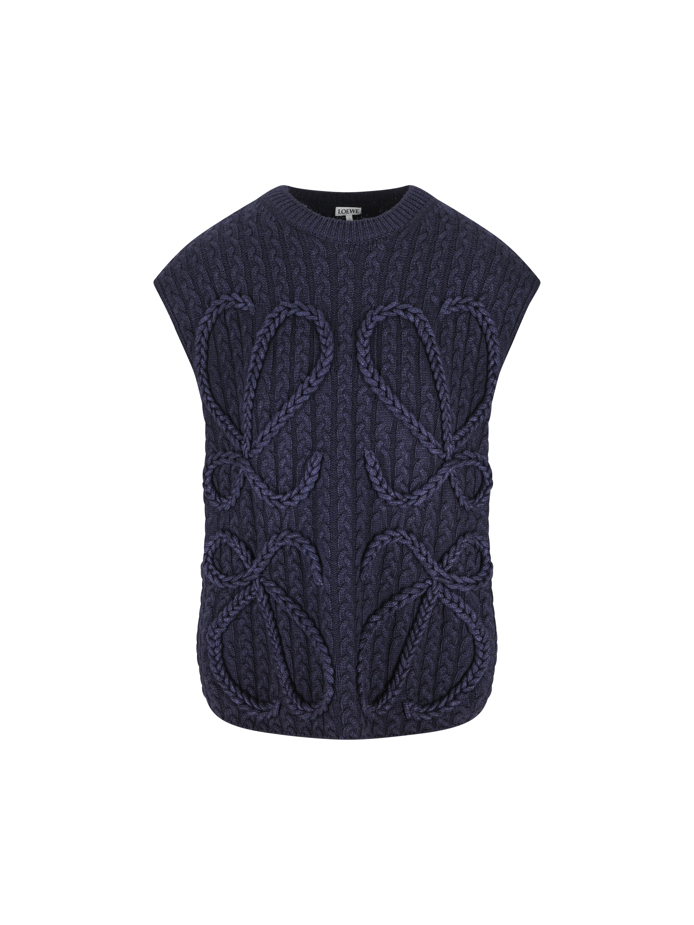 Gilet realizzato in lana. S359Y14KJI 5110 LOEWE 