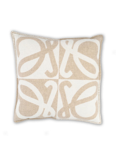 Cuscino realizzato in lana e cashmere. TSF3HM2W02 2692 LOEWE 