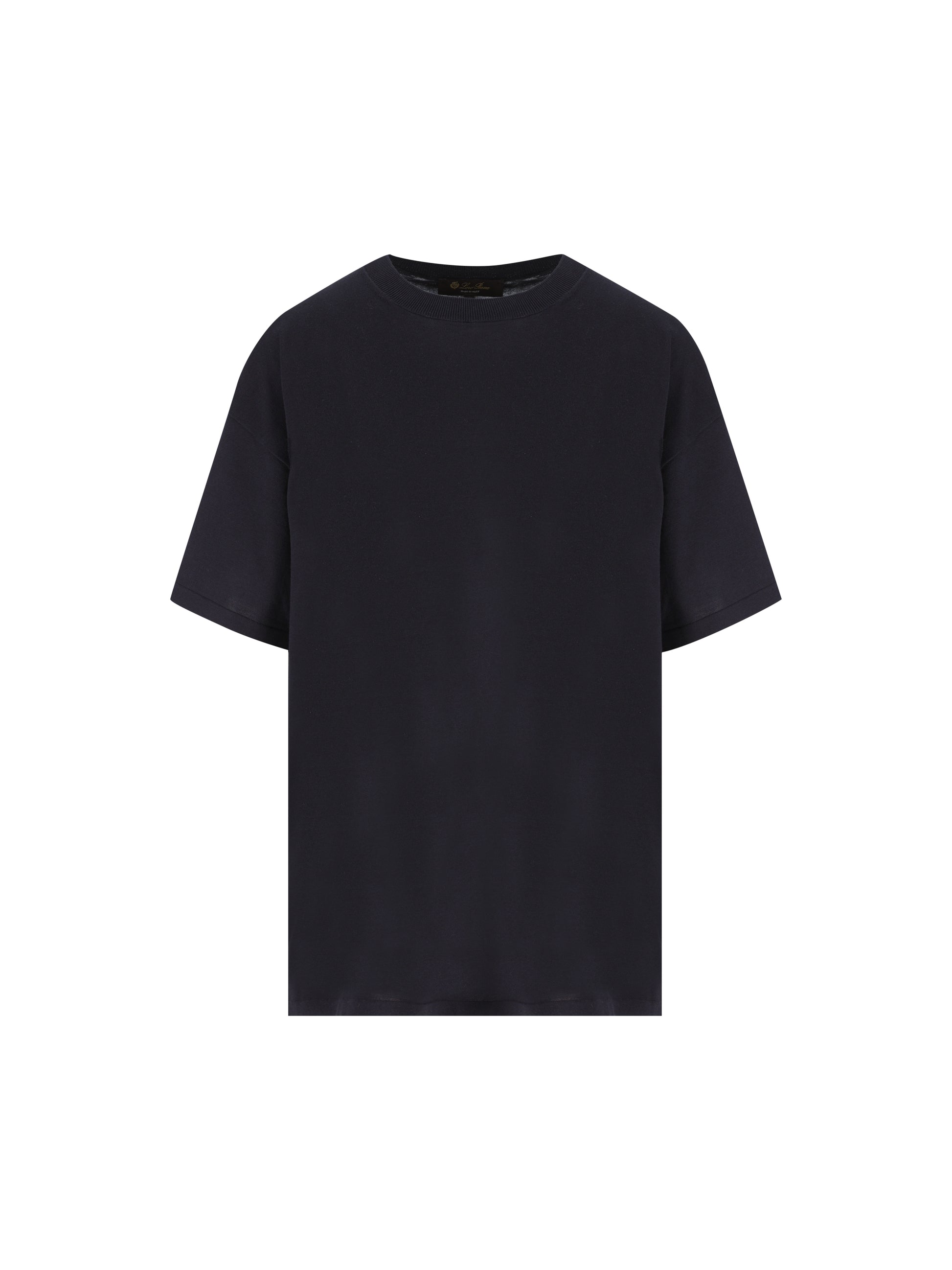 Girocollo realizzato in cotone. FAQ8157 W000 LORO PIANA 