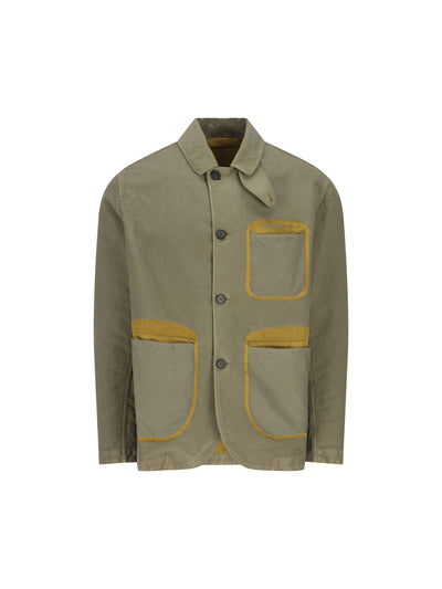 Giacca realizzata in poliammide e cotone. MBZ200A11 0685G652 MASSIMO OSTI STUDIO 