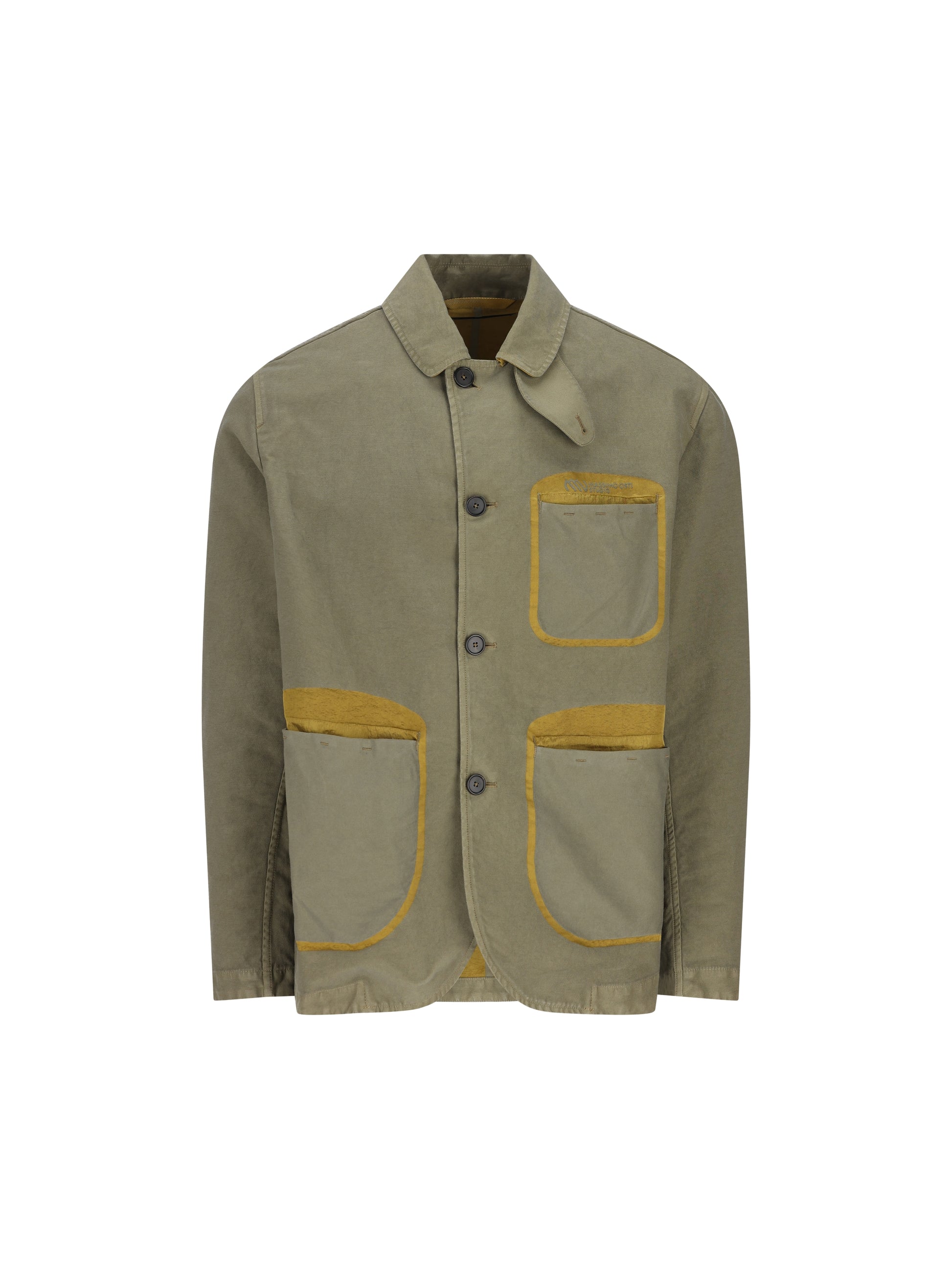 Giacca realizzata in poliammide e cotone. MBZ200A11 0685G652 MASSIMO OSTI STUDIO 
