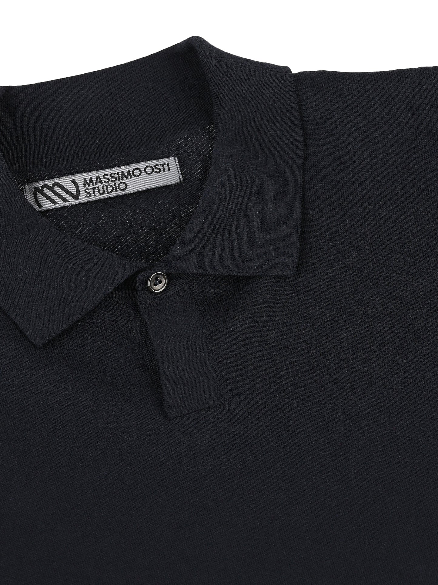 Polo realizzata in cotone. MKN107A11 0683A888 MASSIMO OSTI STUDIO 