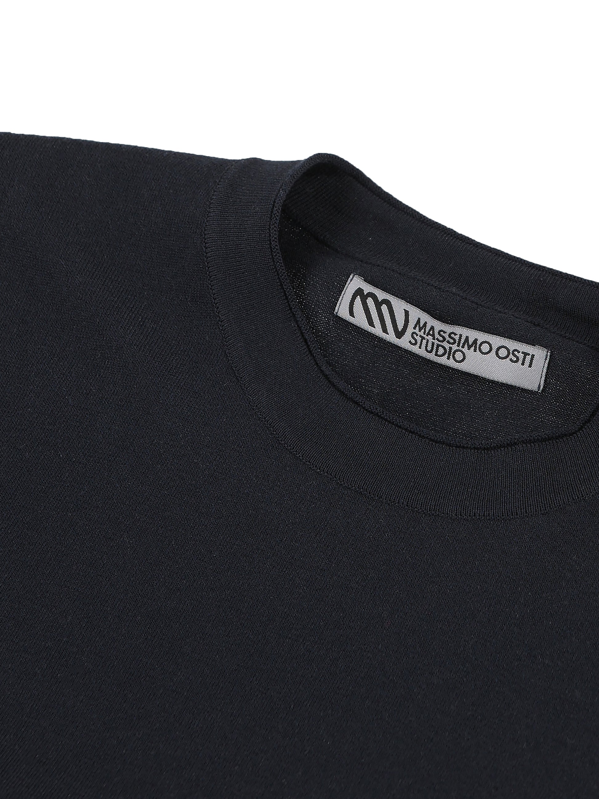 Maglione realizzato in cotone. MKN108A11 0683A888 MASSIMO OSTI STUDIO 