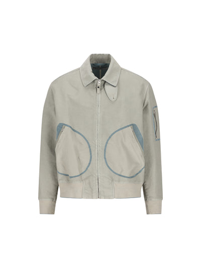 Giacca realizzata in poliammide e cotone. MOW201A11 0686G904 MASSIMO OSTI STUDIO 