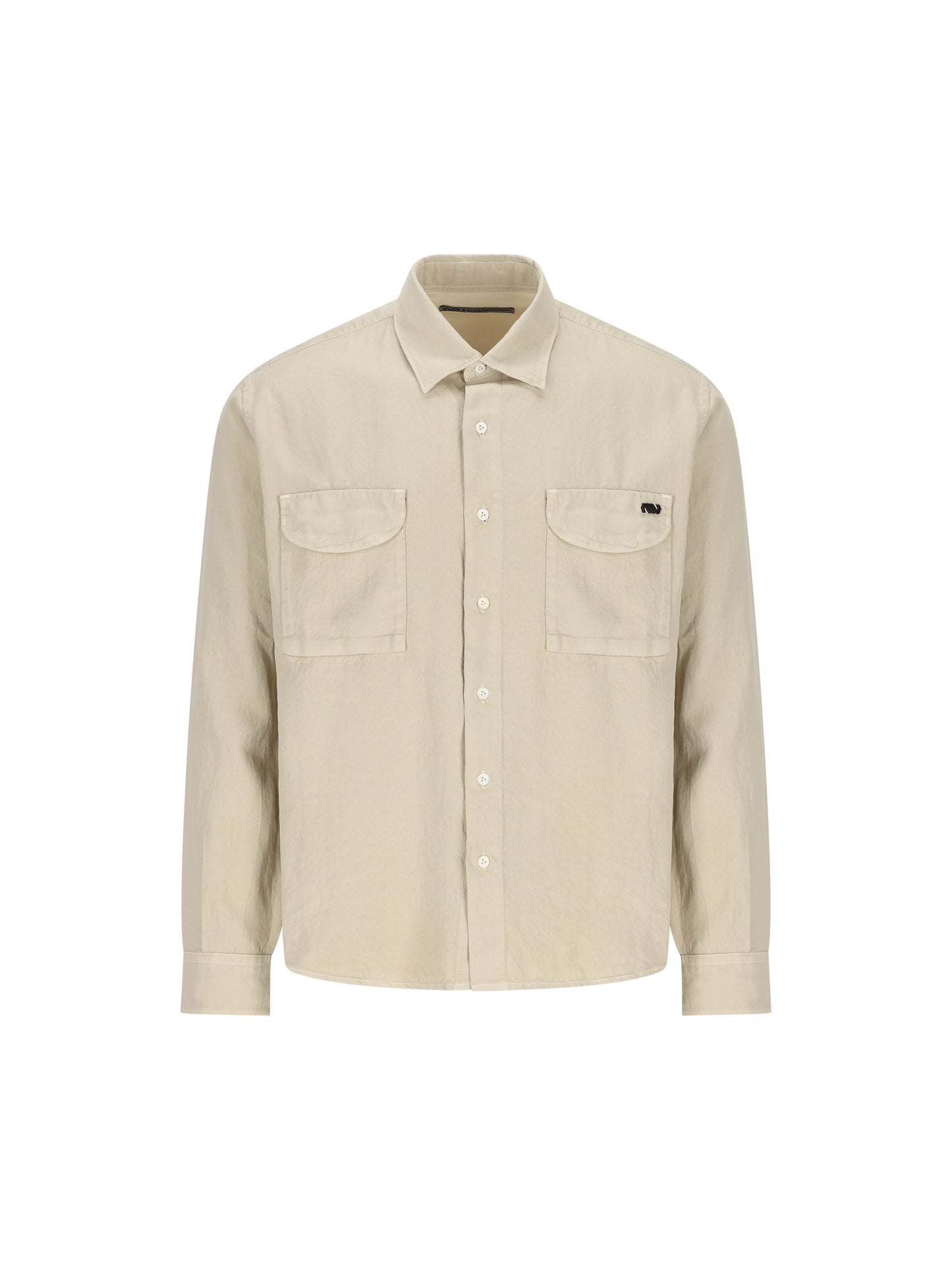 Camicia realizzata in lana vergine e cotone. MSH302A11 0638O310 MASSIMO OSTI STUDIO 