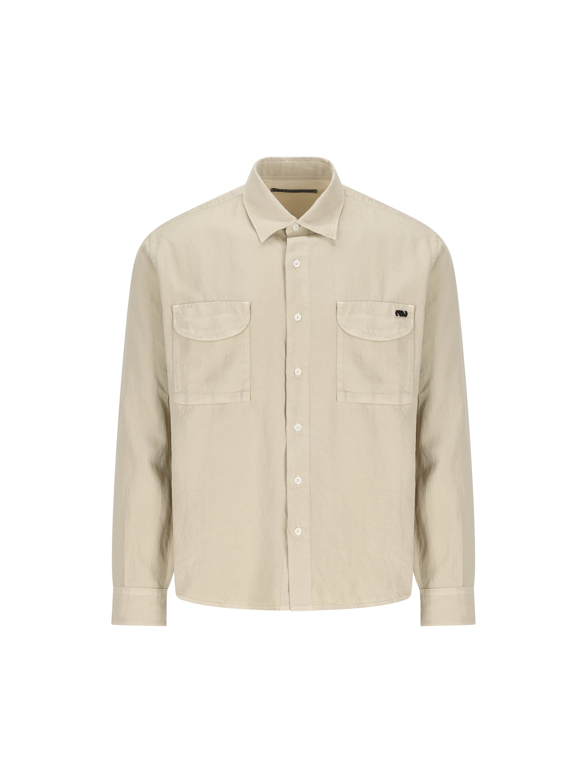 Camicia realizzata in lana vergine e cotone. MSH302A11 0638O310 MASSIMO OSTI STUDIO 