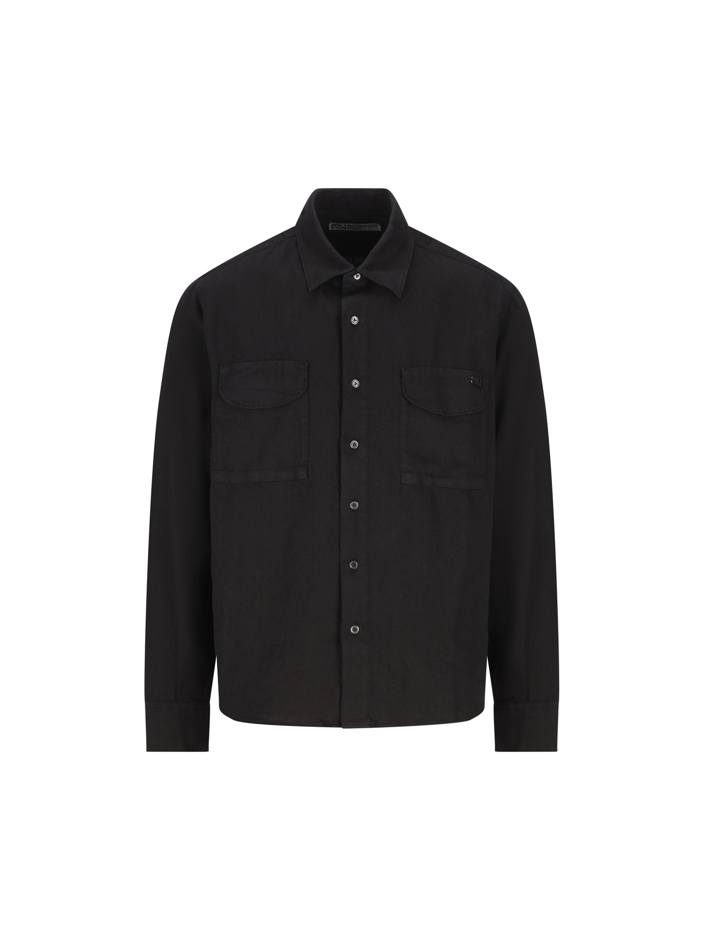 Camicia realizzata in lana vergine e cotone. MSH302A11 0638O999 MASSIMO OSTI STUDIO 