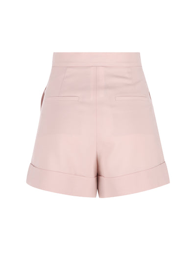 Shorts realizzati in lana vergine e mohair. 2611141011600 022 MAX MARA 