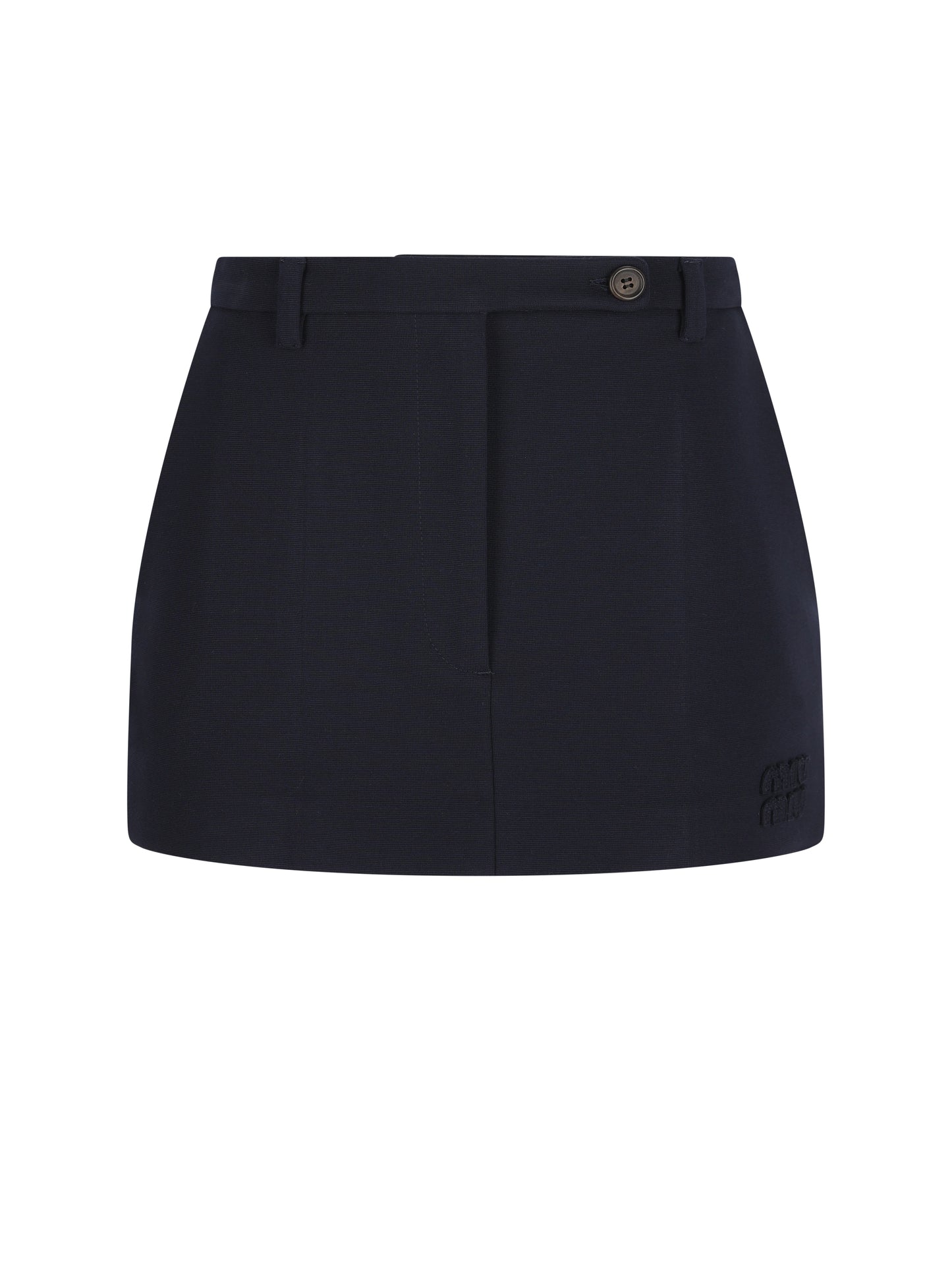 Minigonna realizzata in viscosa. MG2573 18FQF0008 MIU MIU 