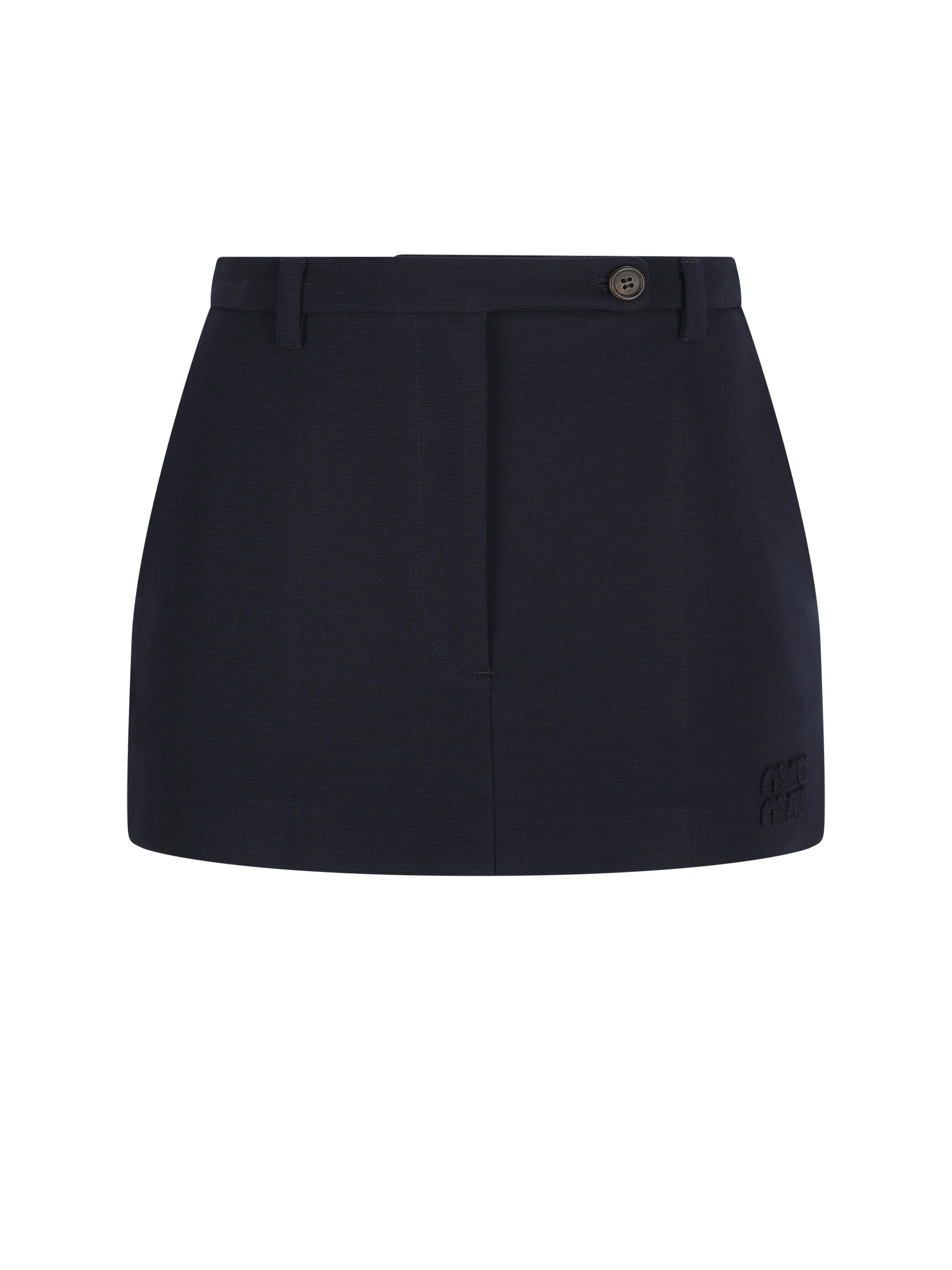 Minigonna realizzata in viscosa. MG2573 18FQF0008 MIU MIU 