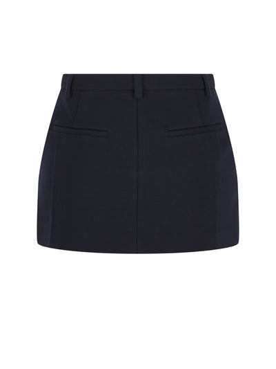 Minigonna realizzata in viscosa. MG2573 18FQF0008 MIU MIU 
