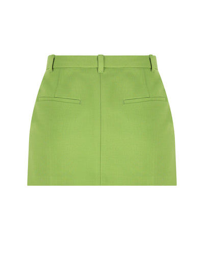 Minigonna realizzata in viscosa. MG2573 18FQF0089 MIU MIU 