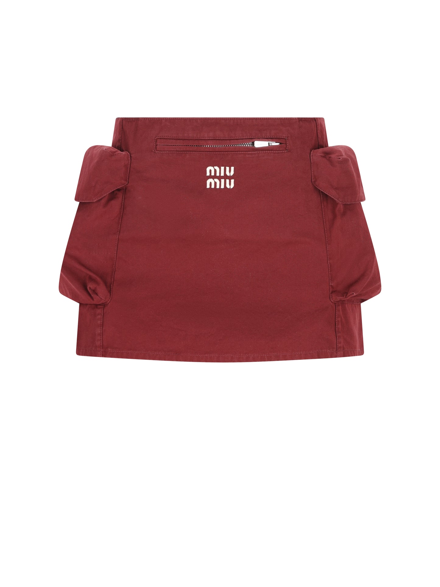 Gonna realizzata in cotone. MG2610 19CVF0399 MIU MIU 