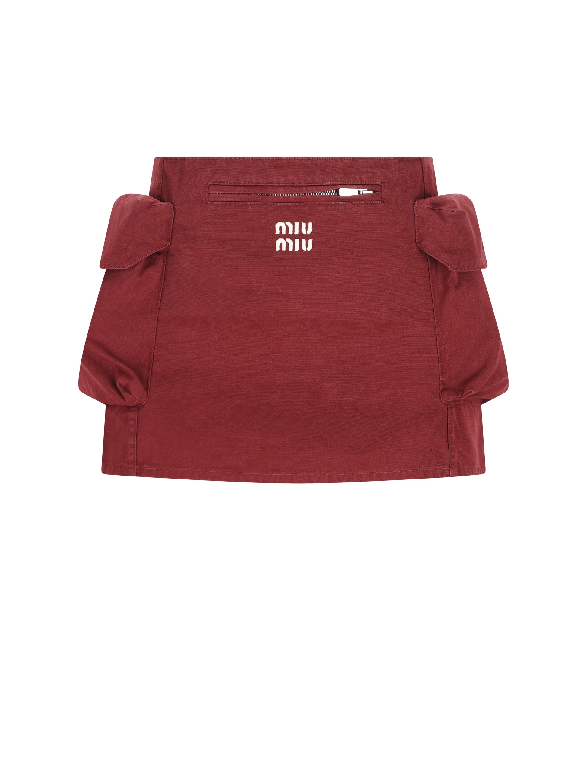 Gonna realizzata in cotone. MG2610 19CVF0399 MIU MIU 