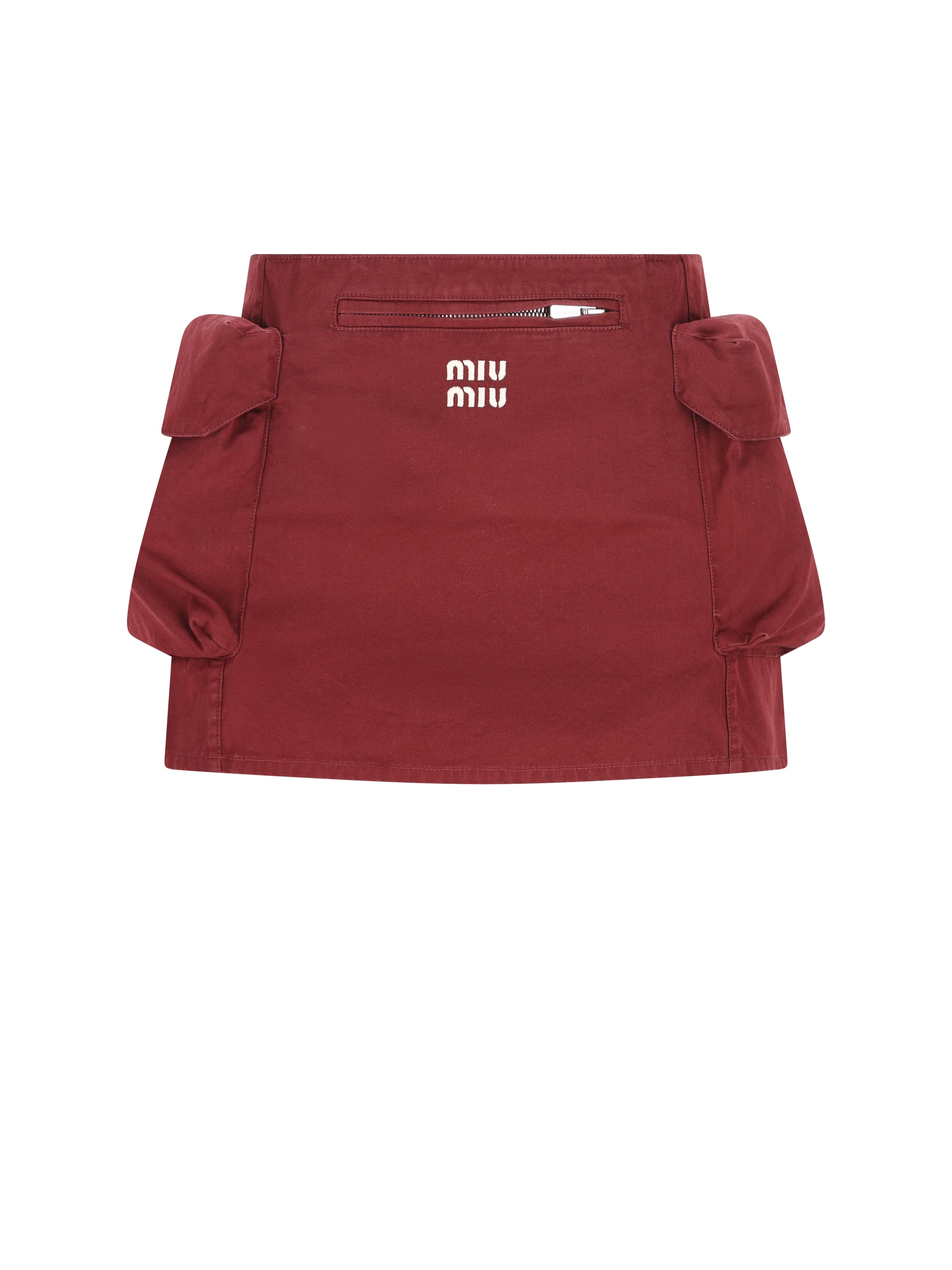 Gonna realizzata in cotone. MG2610 19CVF0399 MIU MIU 