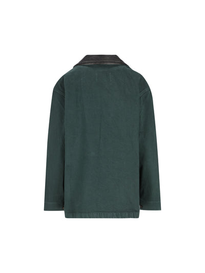 Giacca realizzata in cotone. MH2053 19R2F0422 MIU MIU 