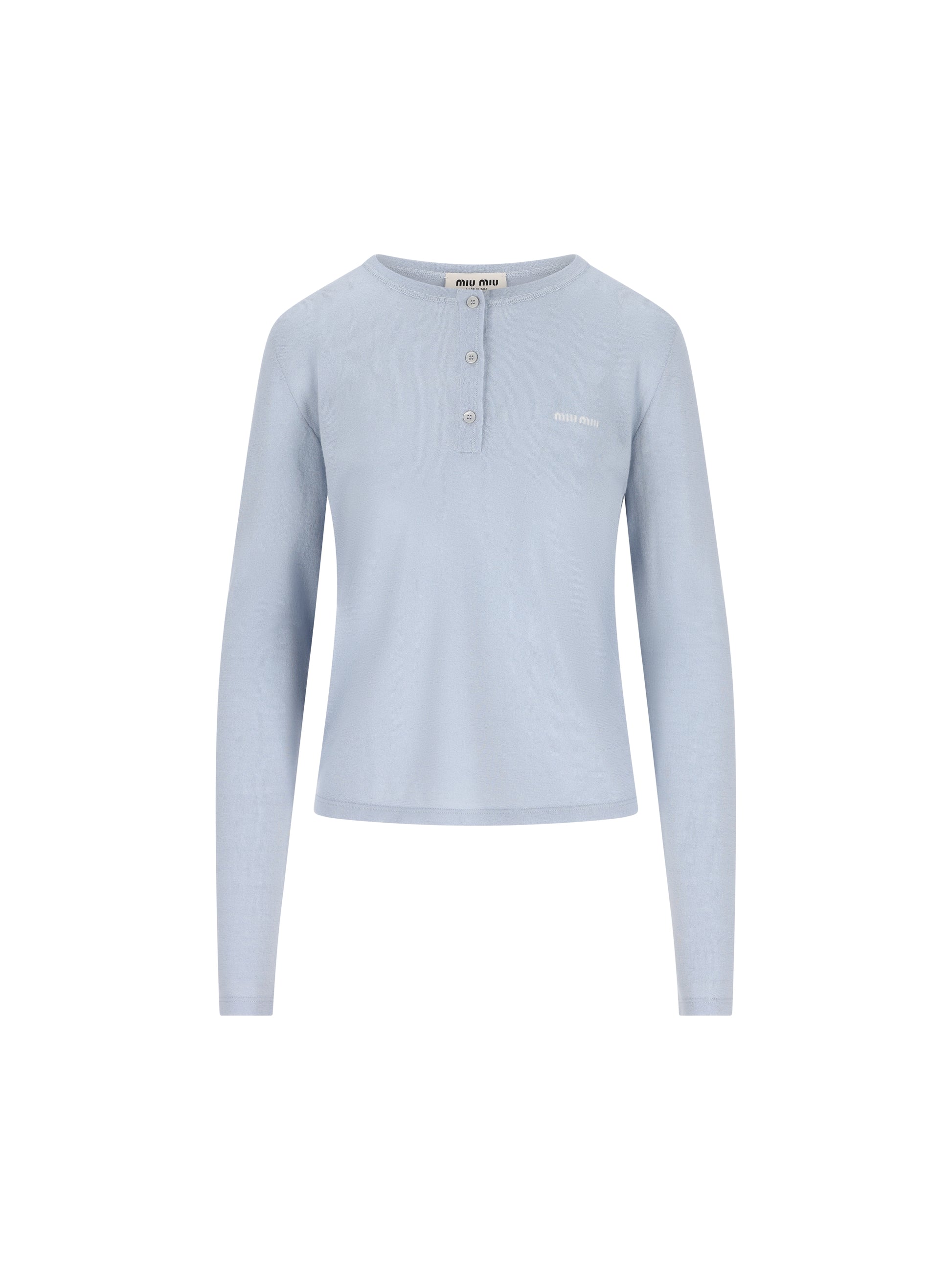 Maglia realizzata in cashmere. MML03A 176YF0012 MIU MIU 